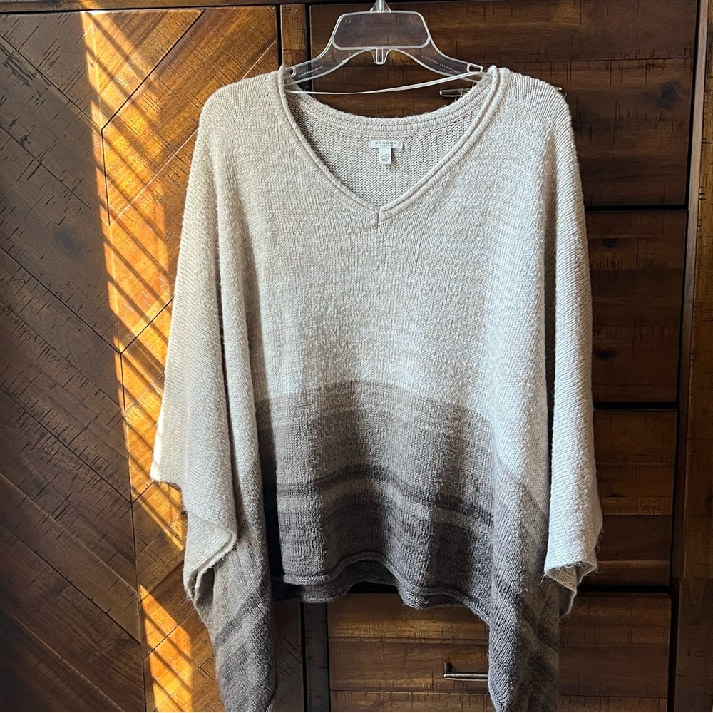 Sweater Poncho